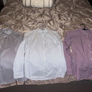 3 uniqlo dress shirts (NEW)